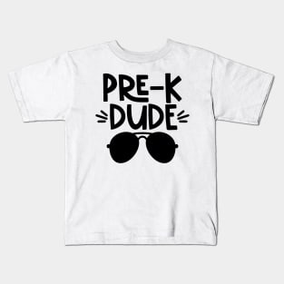 Pre-K Dude Funny Kids Back to School Kids T-Shirt